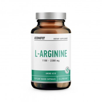 ICONFIT L-Arginine | L-arginīns 90 kapsulas