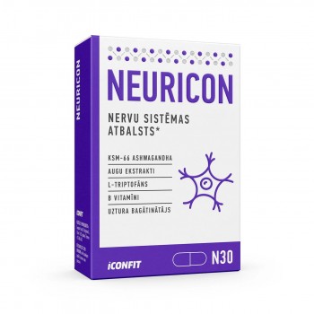 ICONFIT Neuricon | Nervu sistēmas atbalstam N30 kapsulas