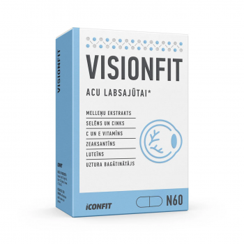 ICONFIT Visionfit | Uztura bagātinātājs acīm 60 kapsulas