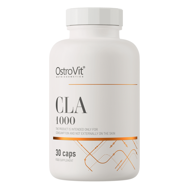 OstroVit CLA 1000 mg | CLA Konjugētā Linolskābe 30 Kapsulas