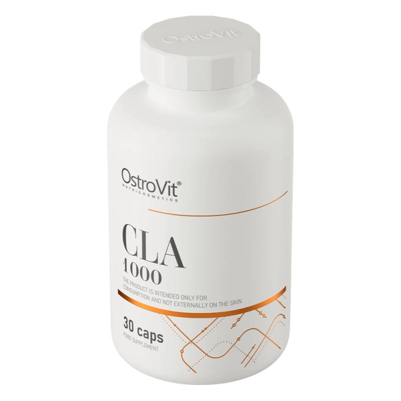 OstroVit CLA 1000 mg | CLA Konjugētā Linolskābe 30 Kapsulas