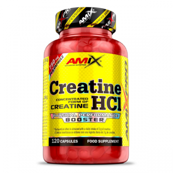 AmixPro Creatine HCL | Kreatīns HCL 120 Kapsulas