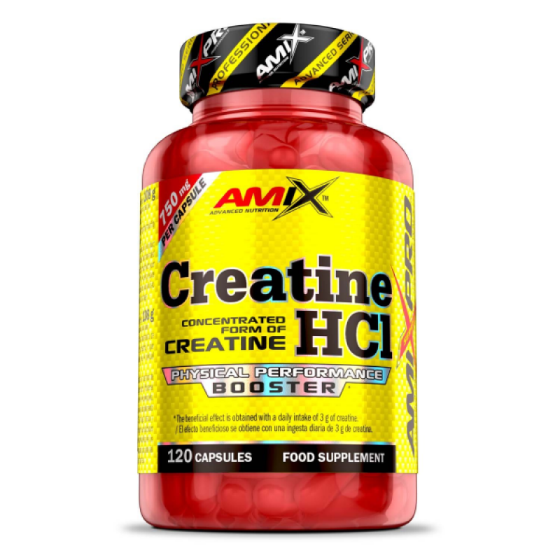 AmixPro Creatine HCL | Kreatīns HCL 120 Kapsulas AmixPro Creatine HCL | Kreatīns HCL 120 Kapsulas