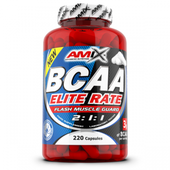 Amix BCAA Elite Rate | BCAA 500 Kapsulas Amix BCAA Elite Rate | BCAA 500 Kapsulas