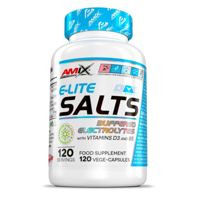 Amix Performance E-Lite Salts | Elektrolītu Kapsulas 120 kapsulas Amix Performance E-Lite Salts | Elektrolītu Kapsulas 120 kapsulas