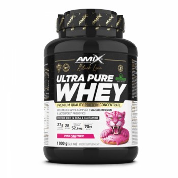Amix Black Line Ultra Pure Whey Protein | Sūkalu Proteīns 1000 g