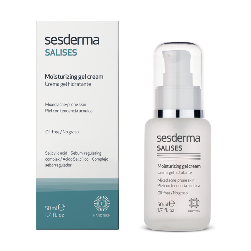 Sesderma SALISES Moisturising Gel Cream | Mitrinošs Gēlkrēms 50 ml