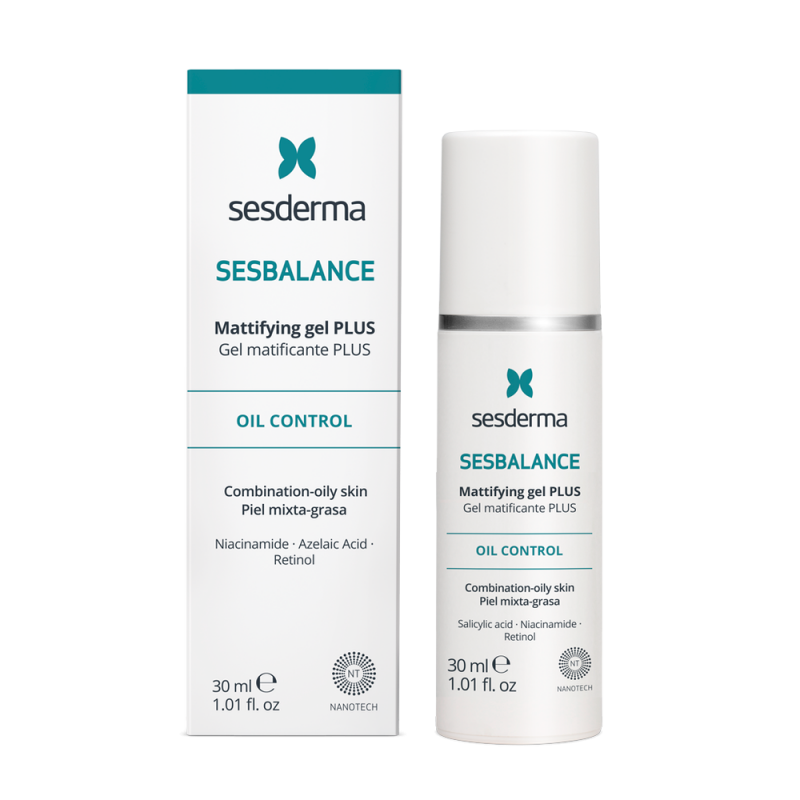 Sesderma SESBALANCE Gel Plus | Matējošs Nakts Gēls 30 ml