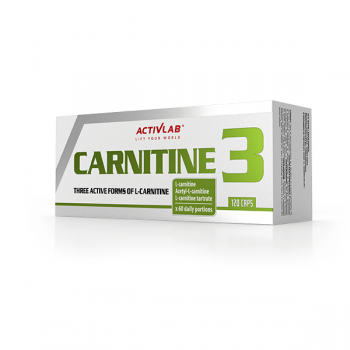 Activlab Sport Carnitine 3 | L-karnitīns 120 Kapsulas