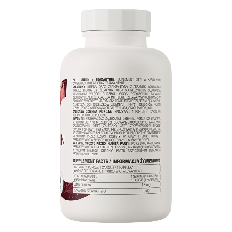 OstroVit Lutein + Zeaxanthin 60 capsules