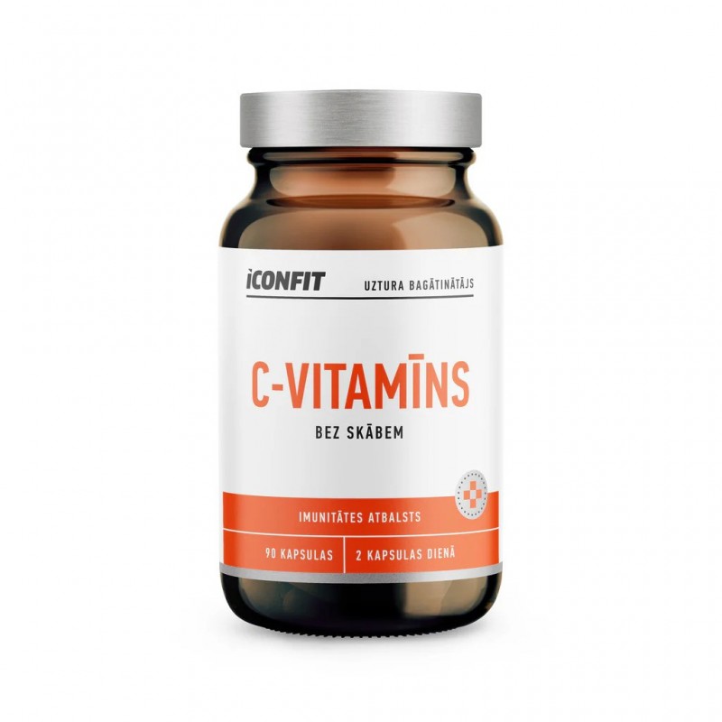 Iconfit Vitamin C | Spēcīgs Imūnsistēmas Atbalsts 90 Kapsulas Iconfit Vitamin C | Spēcīgs Imūnsistēmas Atbalsts 90 Kapsulas